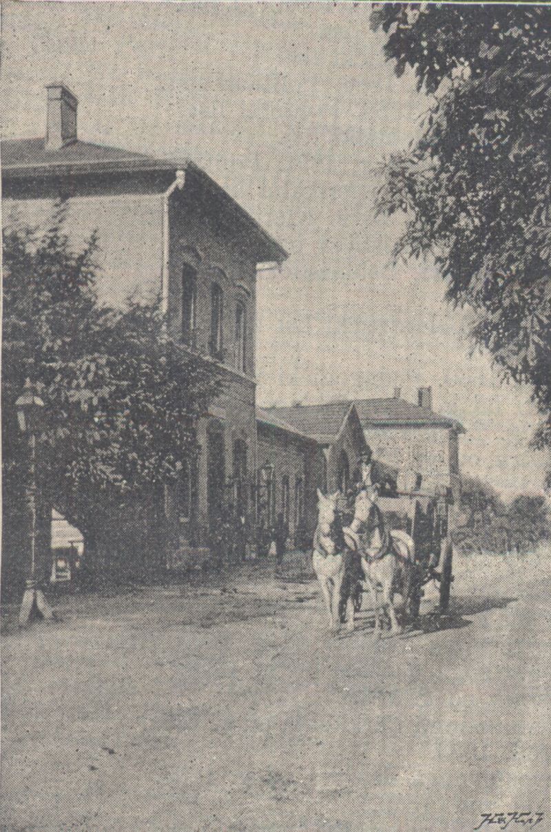 Južni kolodvor (danas zapadni) 1892. godine